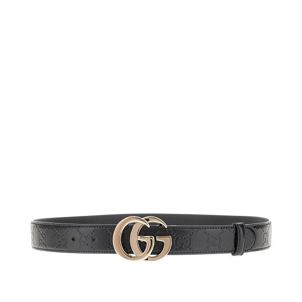 GUCCI Black Leather Belt