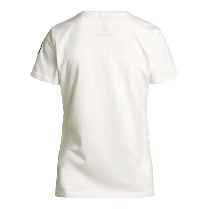 Parajumpers Logo Patch Slim Fit Short Sleeve T-Shirt White