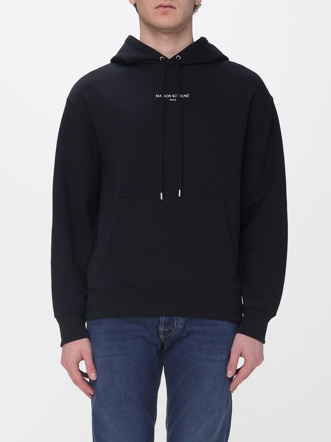 Maison Kitsune Cotton Logo Hoodie Sweatshirt Men’s Navy