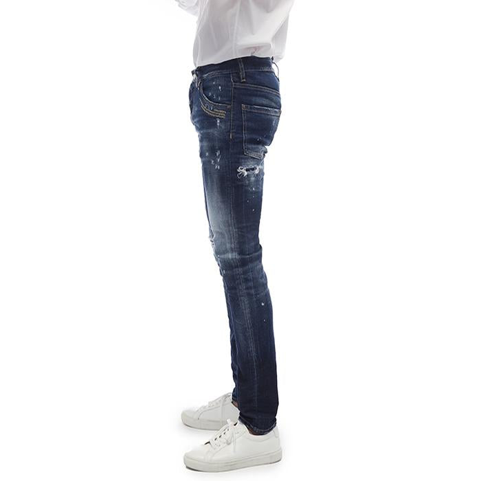 Dsquared2 Vintage Wash Cool Guy Denim Cargo Pants