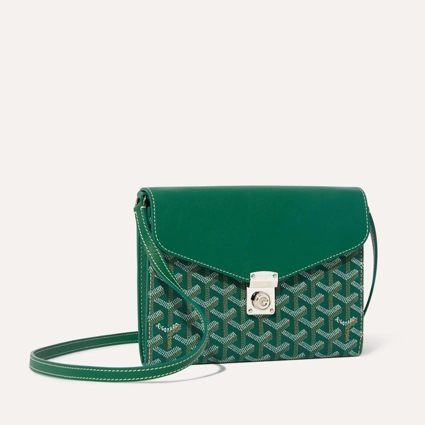 GOYARD Green Cypres Small Clutch Wallet CHYPRPPMLTY09 CL09