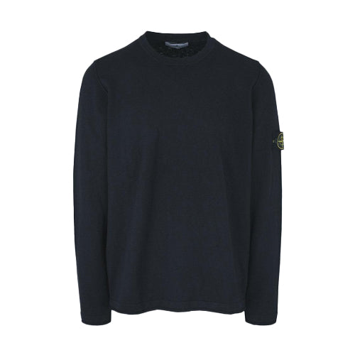 STONE ISLAND Lightweight Wool Patch Crewneck Knit Sweater