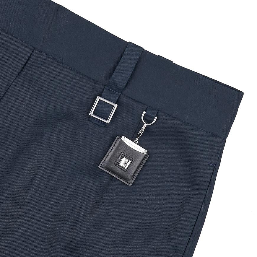 WOOYOUNGMI Low Rise Long Midi Skirt Navy Women’s