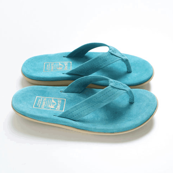 ISLAND SLIPPER Suede Flip Flop Thong Sandals PT203 TQS