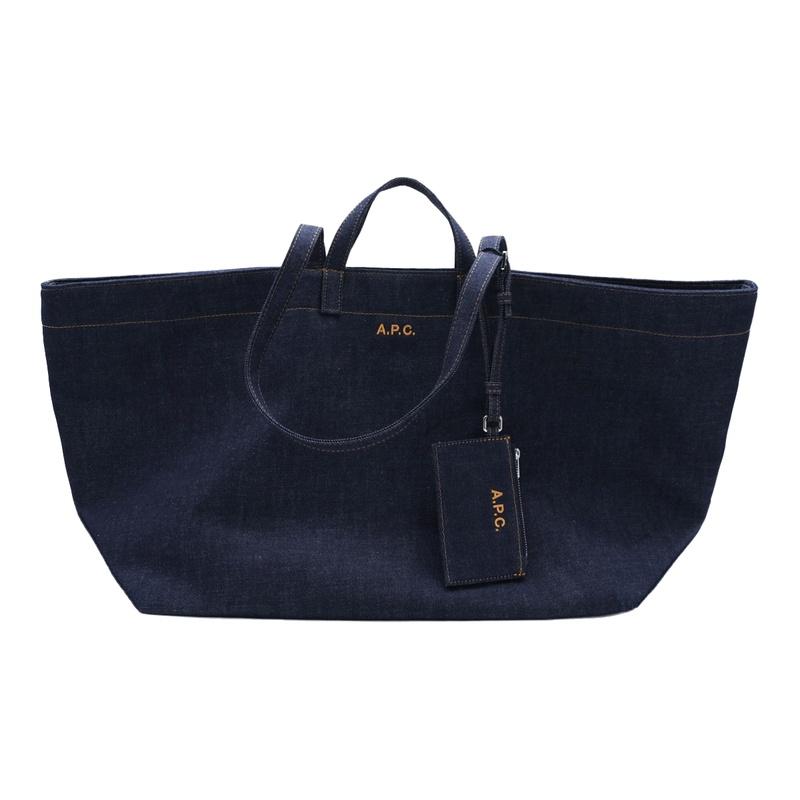 A.P.C. Le Drummer Denim Tote Bag