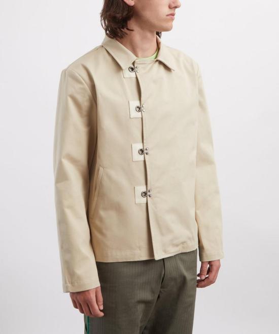 Paloma Wool Ecru Casual Jacket for Men WV 8001620