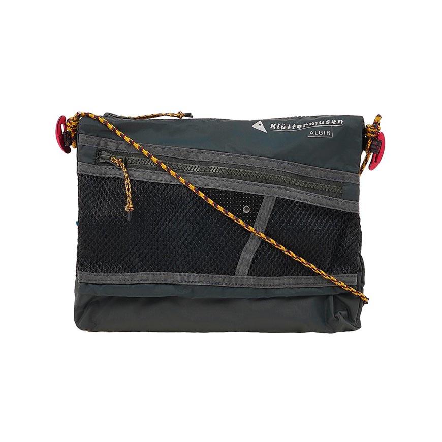 Klattermusen Unisex Algir Foldover Bag Crossbody Black
