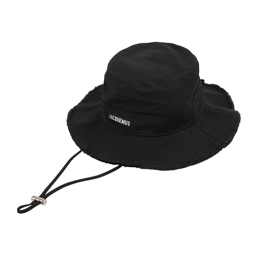 JACQUEMUS Unisex Artichoke Bucket Hat Black