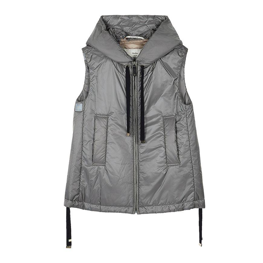 Max Mara Green Ginkgo Puffer Vest for Women GREENGO 024