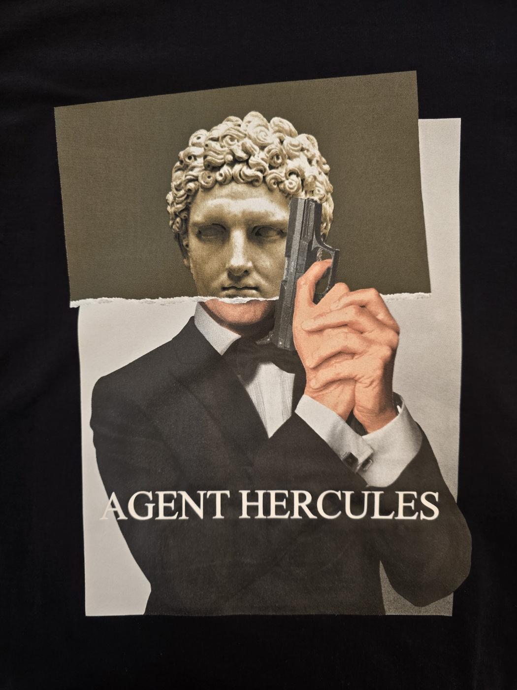 Neil Barrett Agent Hercules Short Sleeve T-Shirt PBJT488B L545S 1414