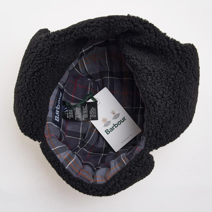 Barbour Mens Mollar Wax Trapper Hat MHA0710 BK31
