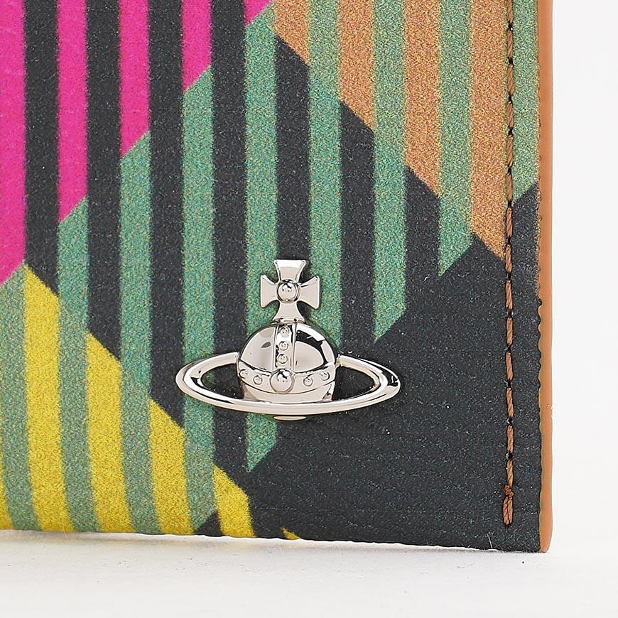 Vivienne Westwood Women’s Slim Card Holder Green Leather