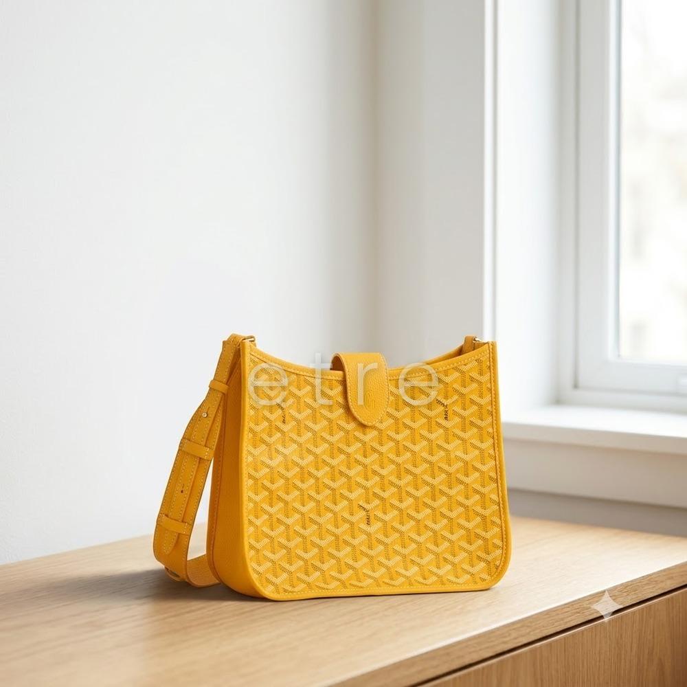 Aimé Leon Dore Yellow Musette PM Tote Bag MUSETT PMLTY08 CG08P