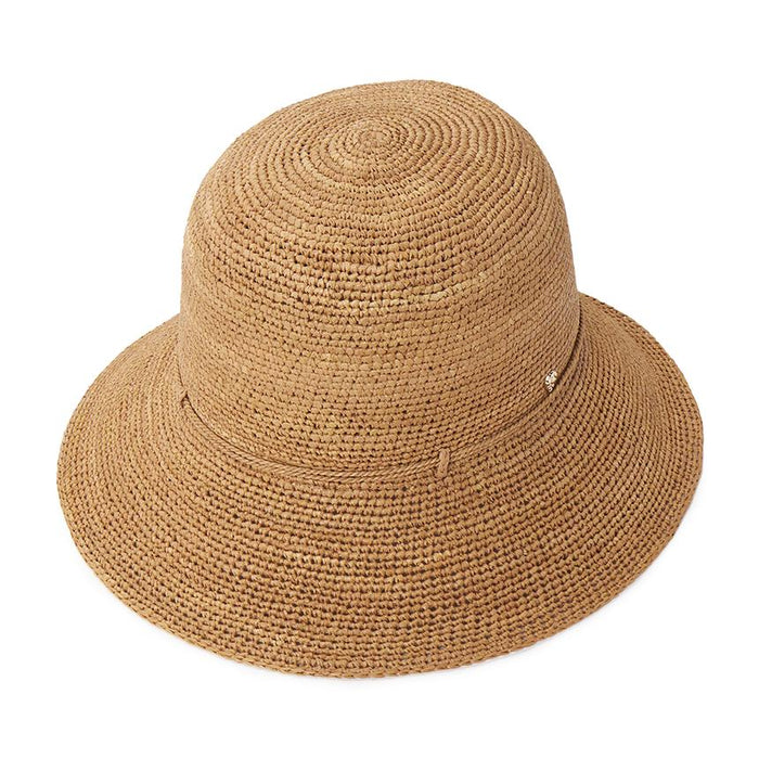 HELEN KAMINSKI Villa 9 Women’s Cloche Hat HAT50245 NOUGAT