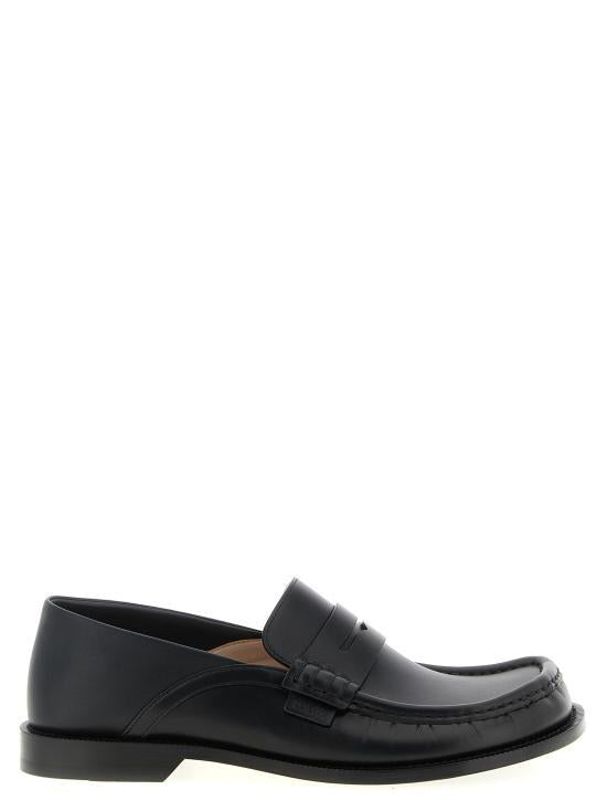 LOEWE Campo Flap Back Loafers M816290X47 1100