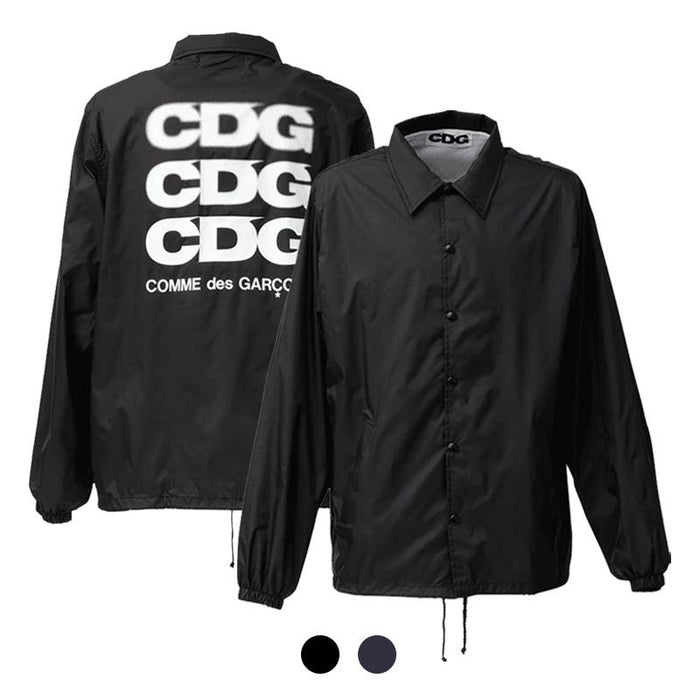 Comme des Garcons CDG Lettering Coach Jacket Unisex SZ J004 AS