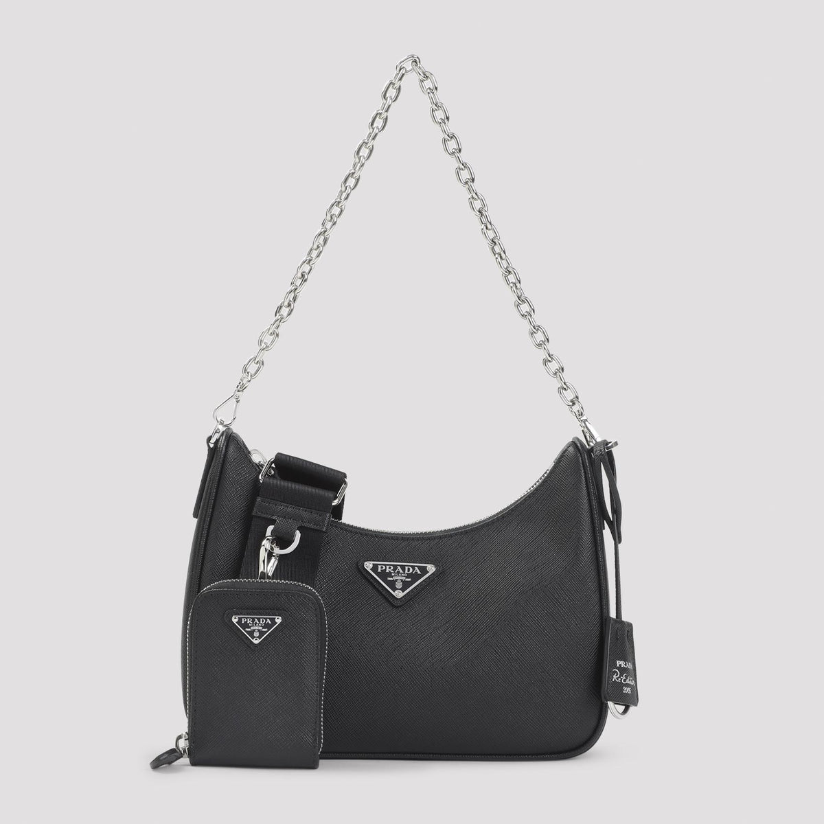 PRADA Leather Shoulder Bag