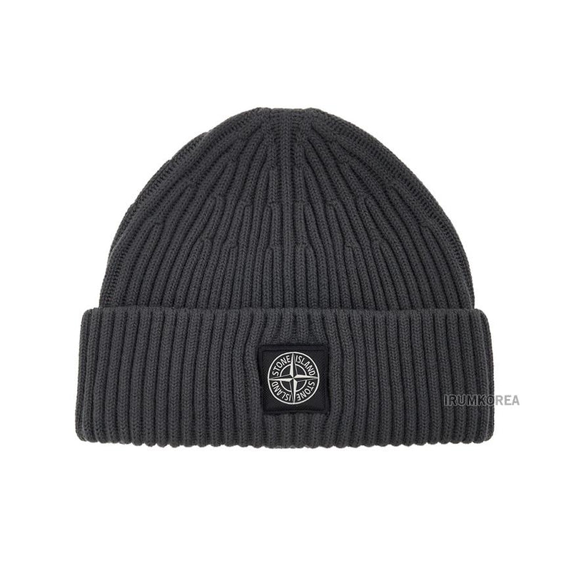 STONE ISLAND Ribbed Wool Beanie Unisex Green K2S15 N100002 S00C3 V0062