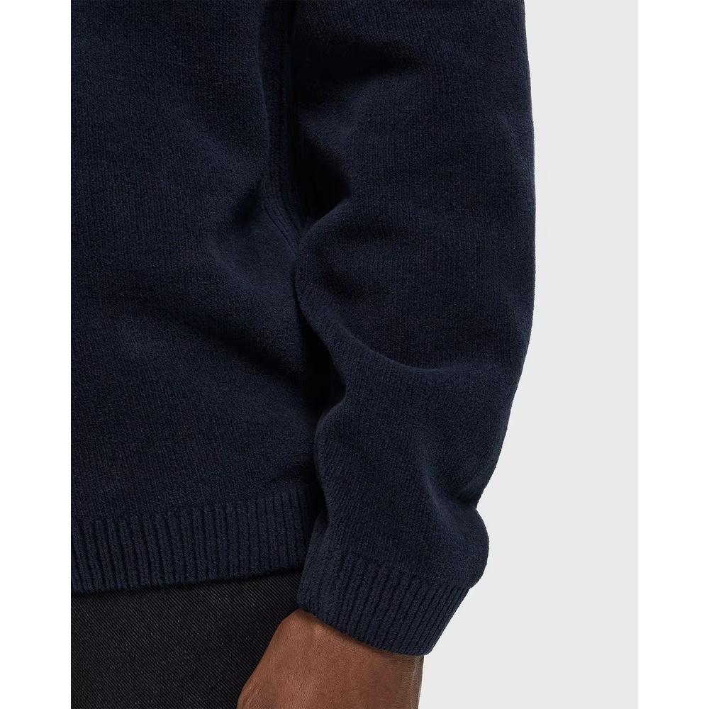 CP Company Cotton Chenille V-Neck Polo Knit Sweater for Men