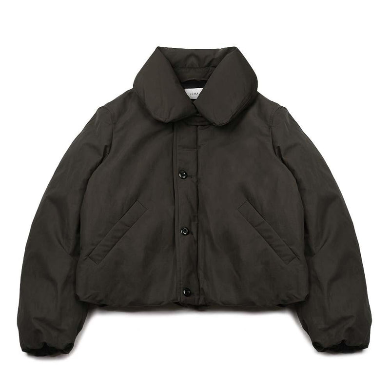 Lemaire Short Puffer Blouson Jacket Brown OW1151 LF1019 BR507