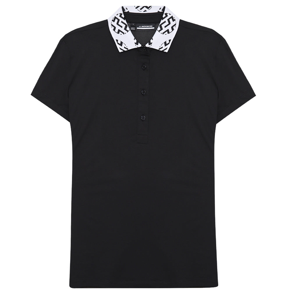 J LINDEBERG Black Tilly Polo Shirt Women’s