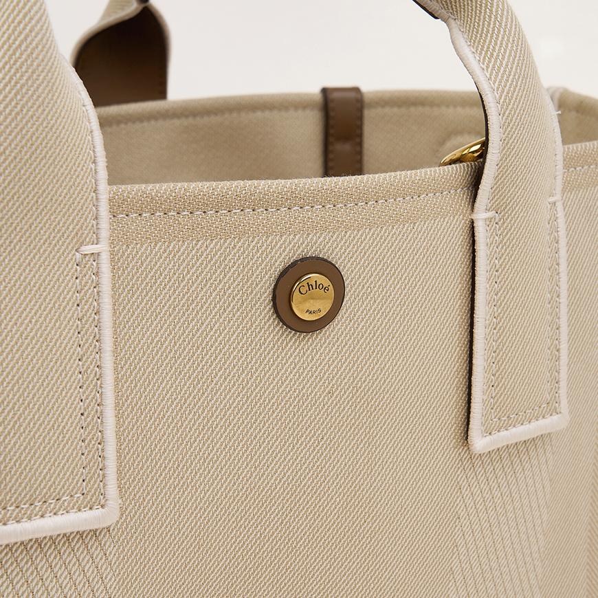 Chloe Women’s Cary Tote Bag Leather Beige
