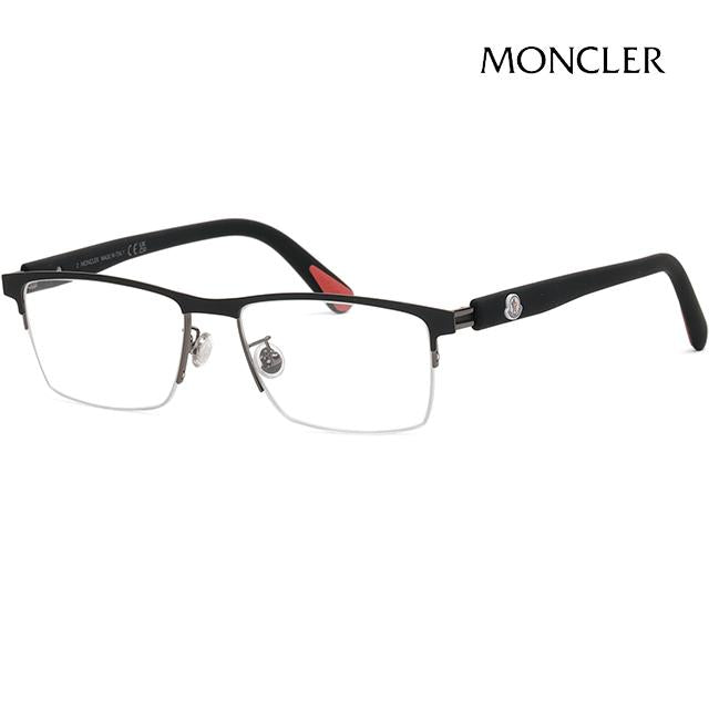 Moncler Men’s Semi-Rimless Eyeglass Frames Unisex Accessories ML5164H 002
