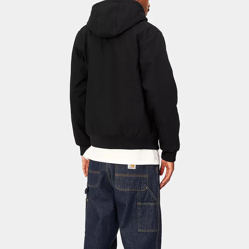 CARHARTT WIP Men’s Active Jacket Navy Cotton Canvas