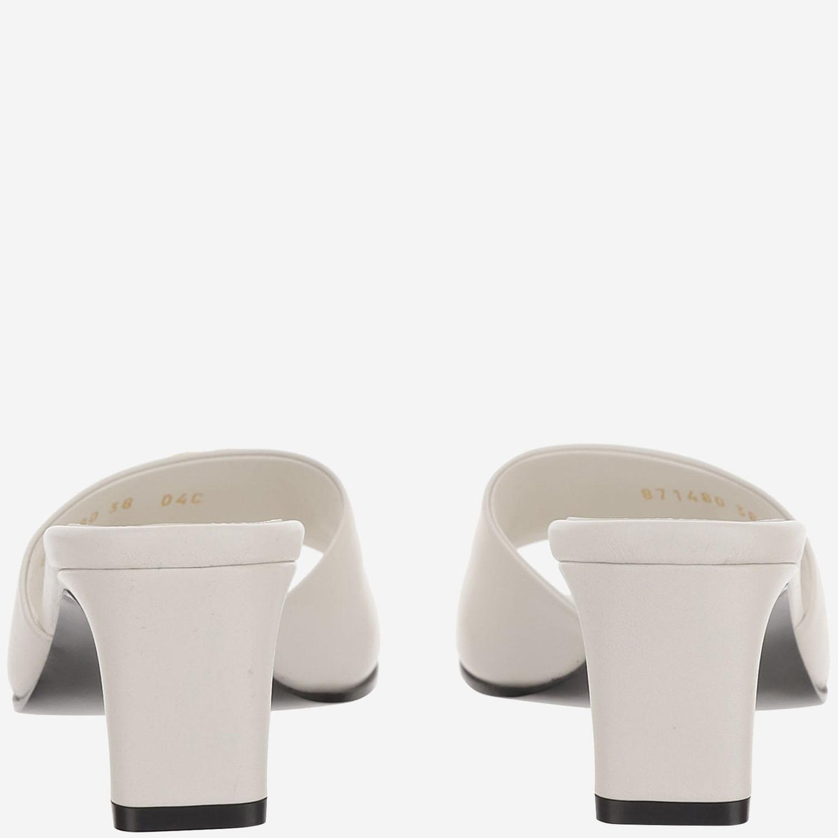GUCCI Black Leather Pumps Sandals