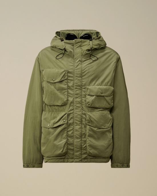 CP Company Lens Badge Chrome-R Pocket Casual Jacket 19CMOW010A005904G612