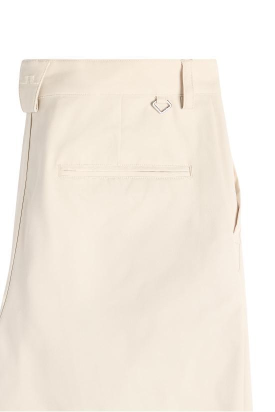 J LINDEBERG Straight Classic Pants for Men GMPA14596U029 MOONBEAM DOM