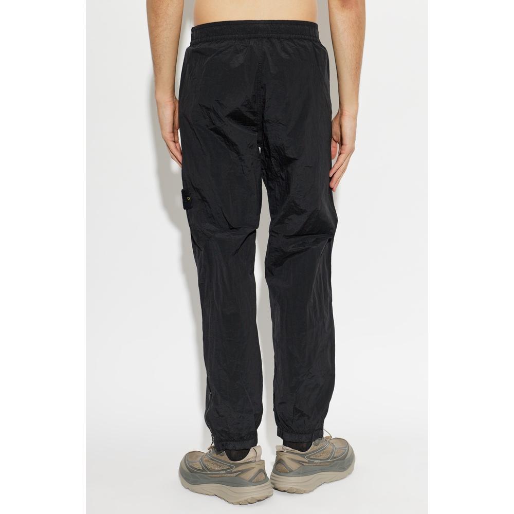 STONE ISLAND Nylon Metal Jogger Pants Men’s Black