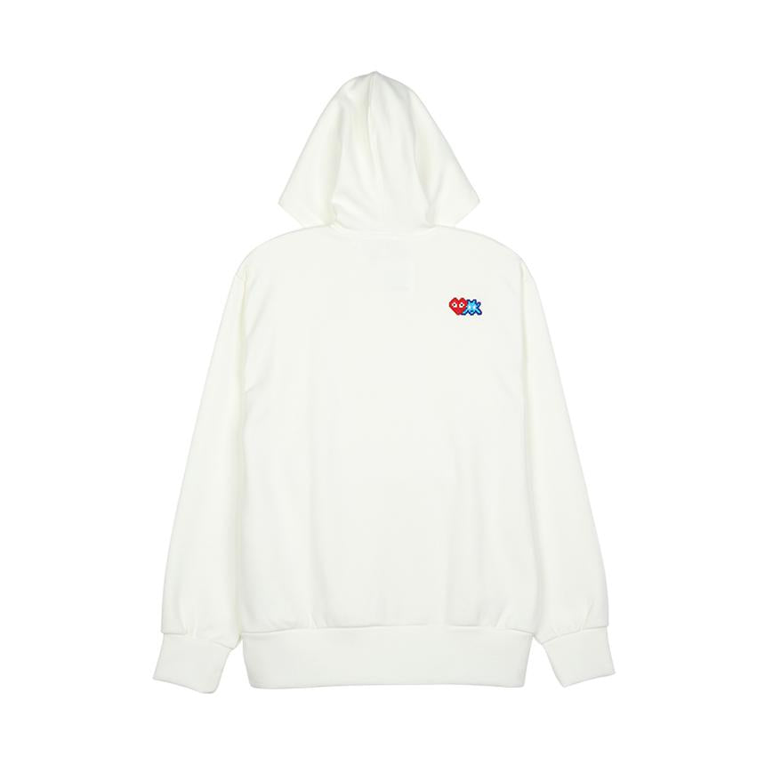 Comme des Garcons Double Wappen Invader Hooded Zip-Up Sweater Unis AZ T334 051 3