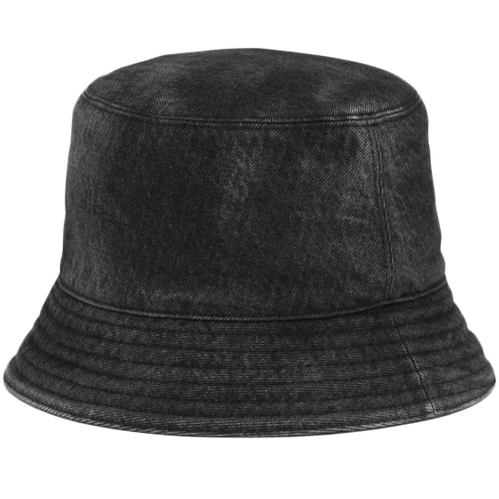 PRADA Triangle Logo Denim Bucket Hat Black Men’s 2HC137 12K8 F0557