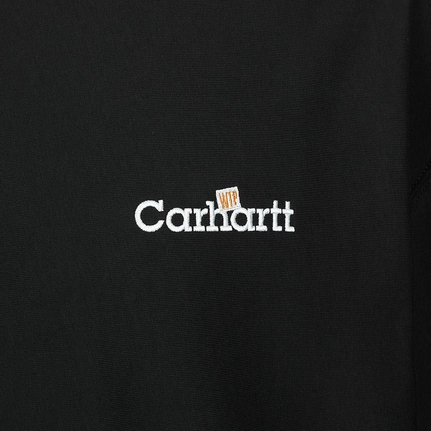 Carhartt WIP Label Men’s Short Sleeve T-Shirt Navy Cotton