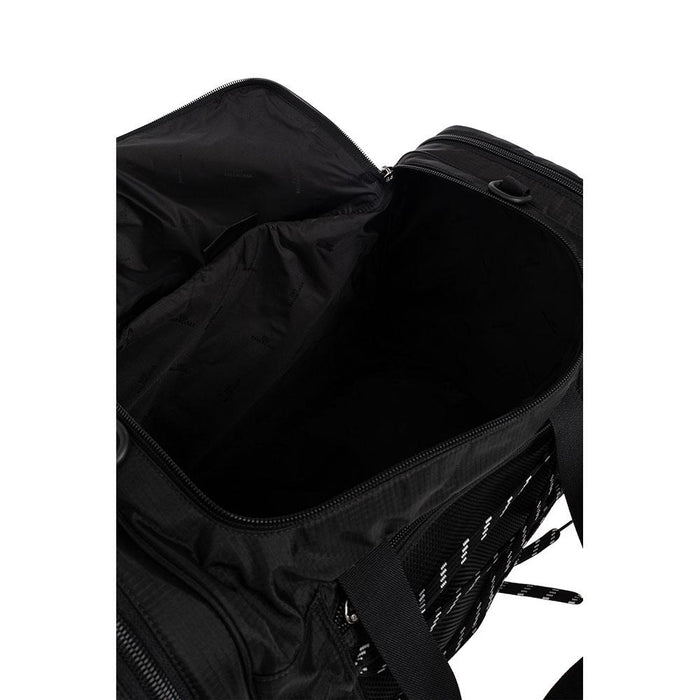 BALENCIAGA Black Nylon Hike Duffle Bag Tote