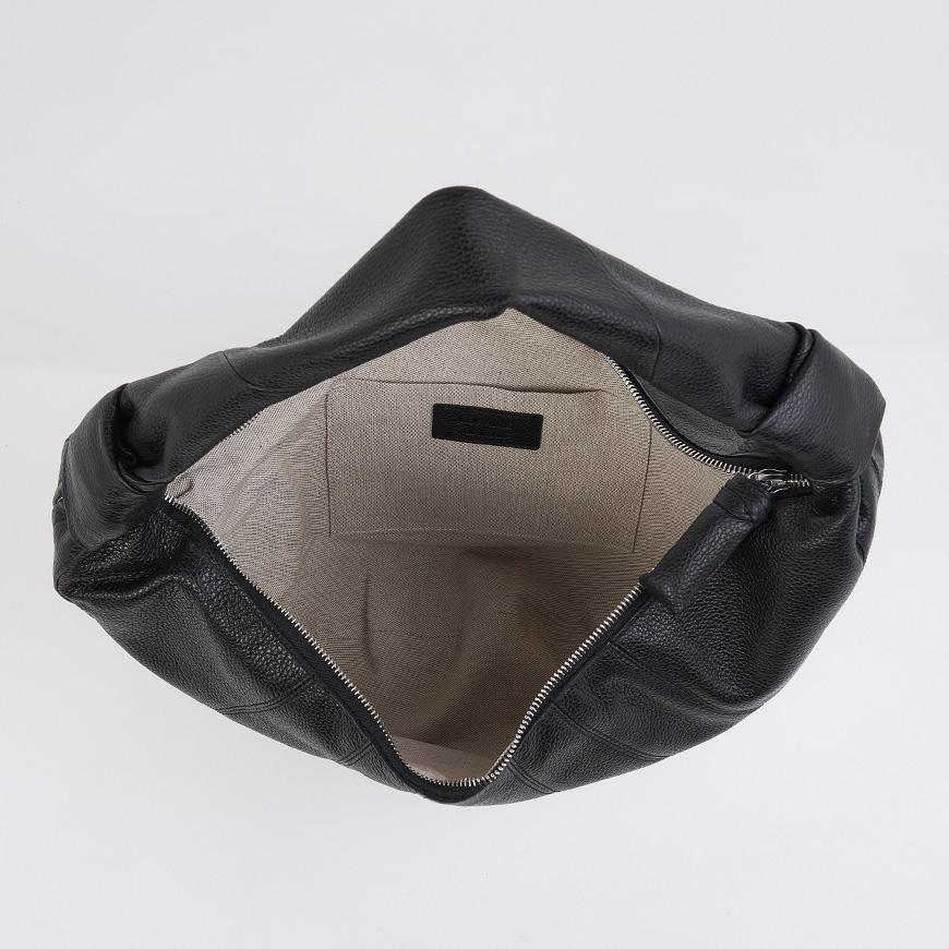 Lemaire Black Fortune Croissant Shoulder Bag Leather Women’s