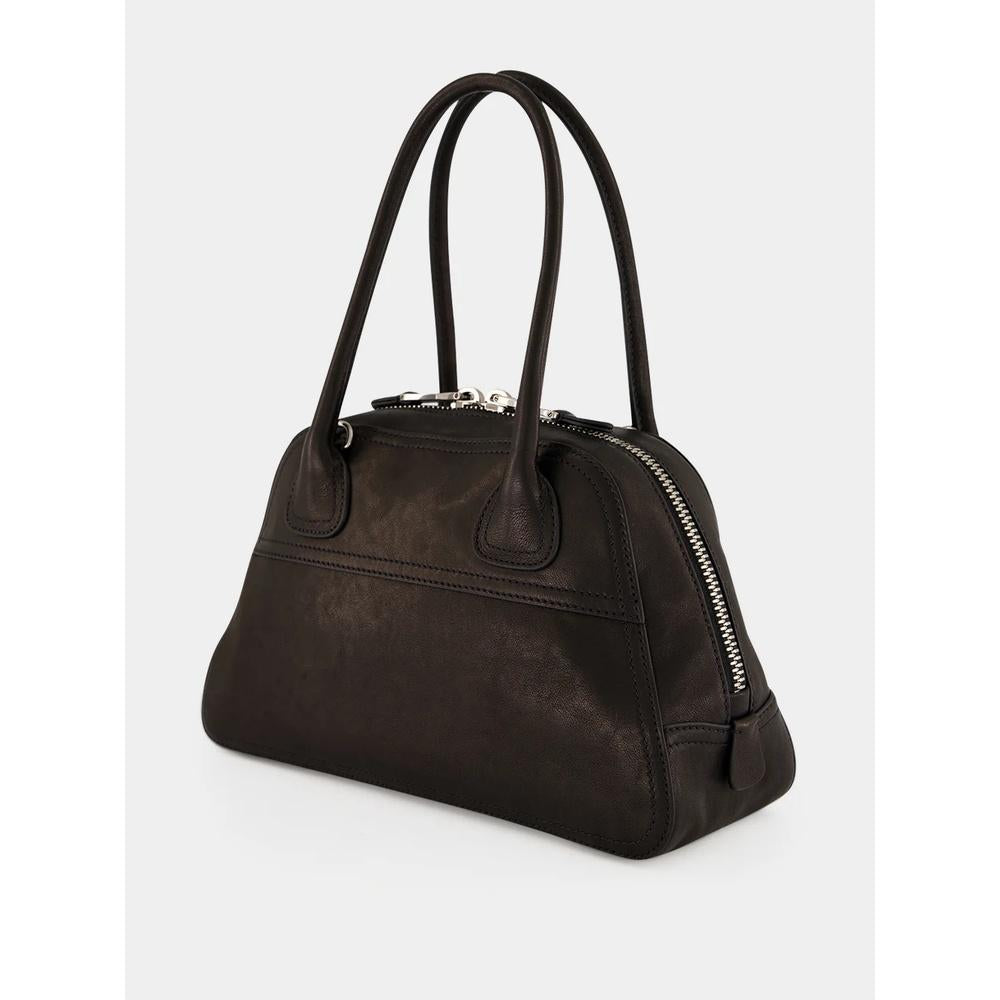 Miu Miu Matelassé Leather Small Tote Bag Black