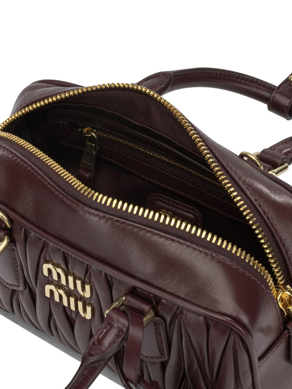 Miu Miu Black Leather Tote Bag