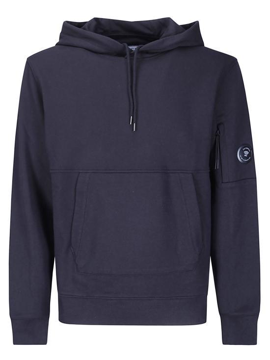 CP Company Black Cotton Logo Hooded Sweatshirt Women’s Hoodie