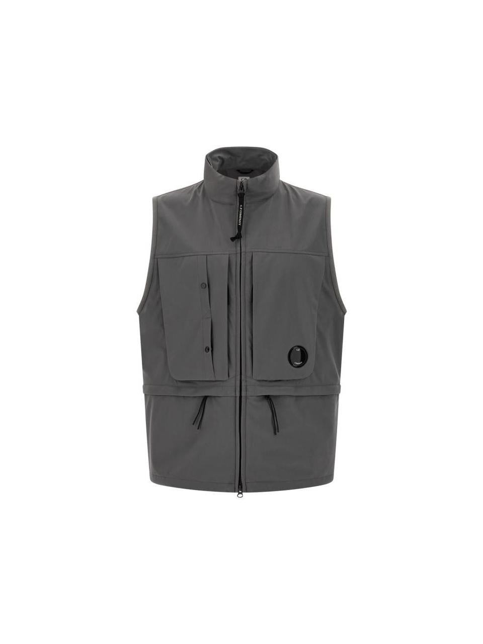 CP Company Shell-R Hooded Lens Vest Jacket