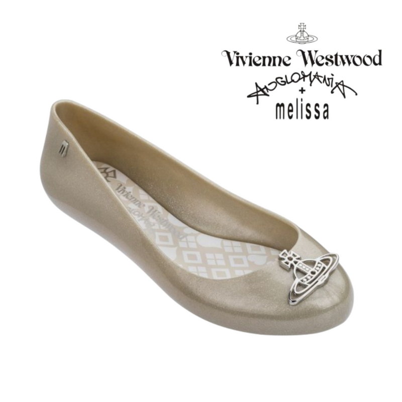 Vivienne Westwood Melissa O Albi Cutout Flat Shoes