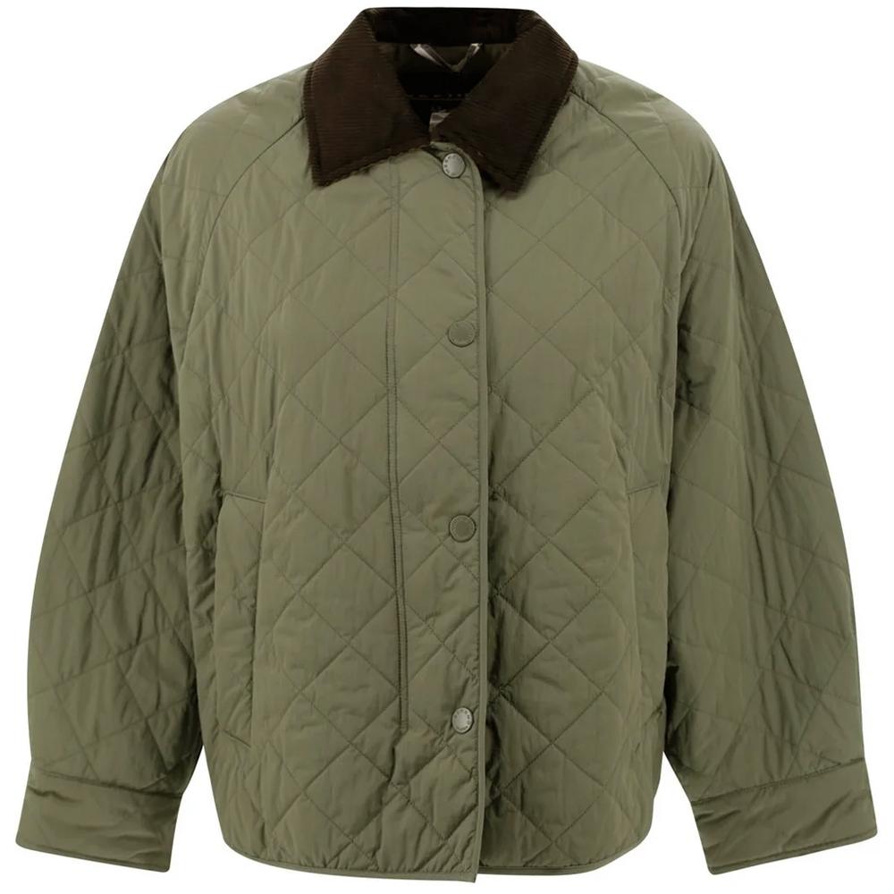 Max Mara Quilted Jacket Khaki Women’s 2515481071 007