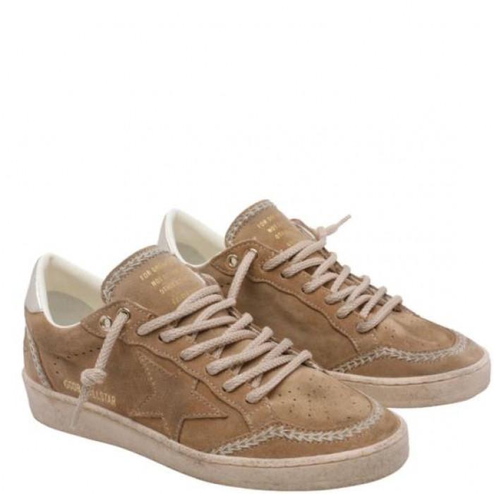GOLDEN GOOSE Ball Star Suede Star Low-Top Sneakers