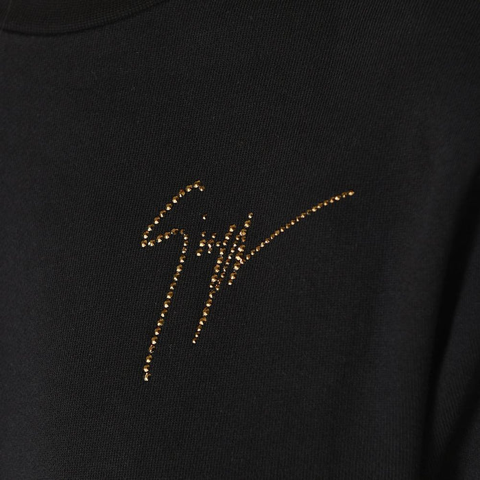 Giuseppe Zanotti Black Embellished Sweatshirt Women’s