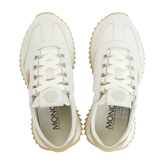 Moncler Womens Low Top Sneakers White Leather