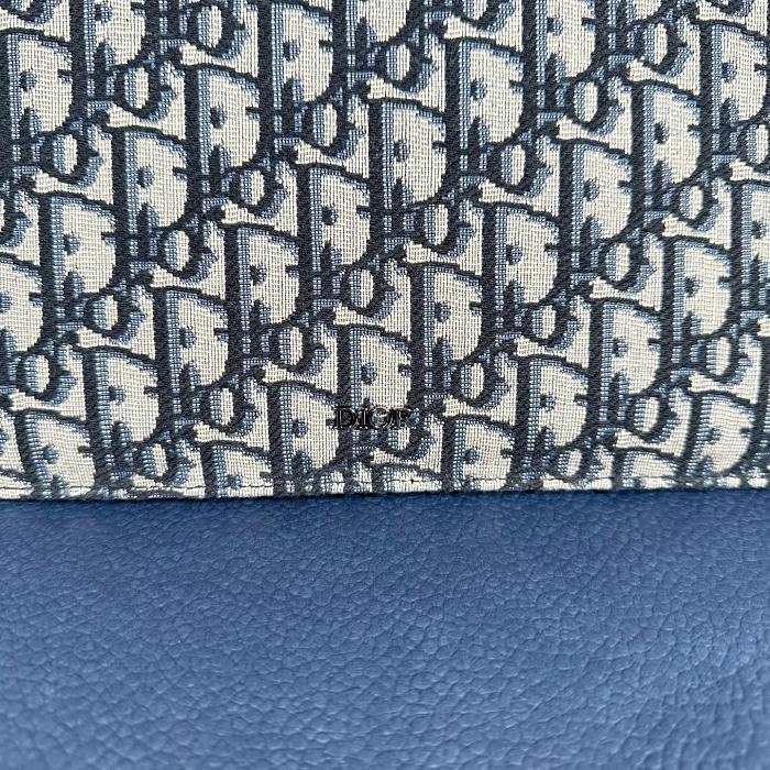 DIOR A4 Beige/Black Men's Clutch Pouch 2ESCA339YSE H05E