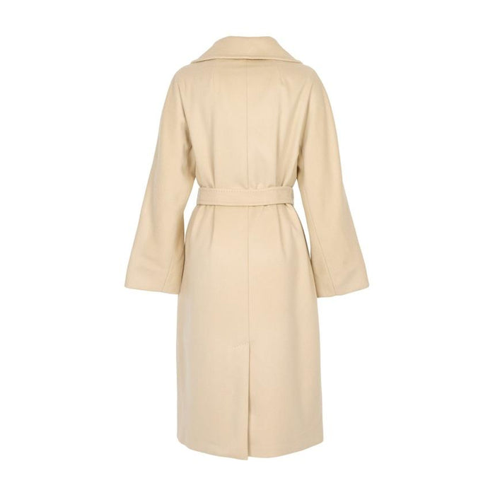 Max Mara Weekend Regina Coat Resina Beige Wool Coat