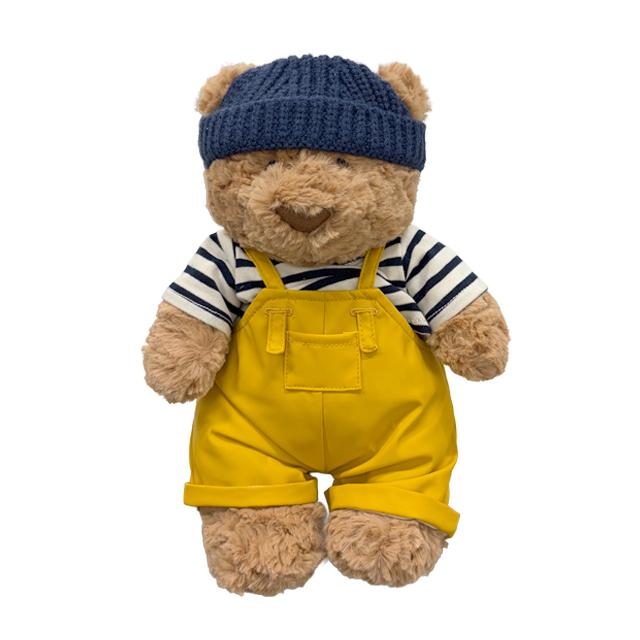 jELLYCAT Bartholomew Bear Seafarer Outfit Keyring Accessory Unisex BARM2FM