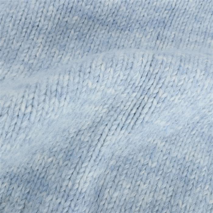 Maison Margiela V-Neck Botanical Dye Women’s Cardigan Navy Wool